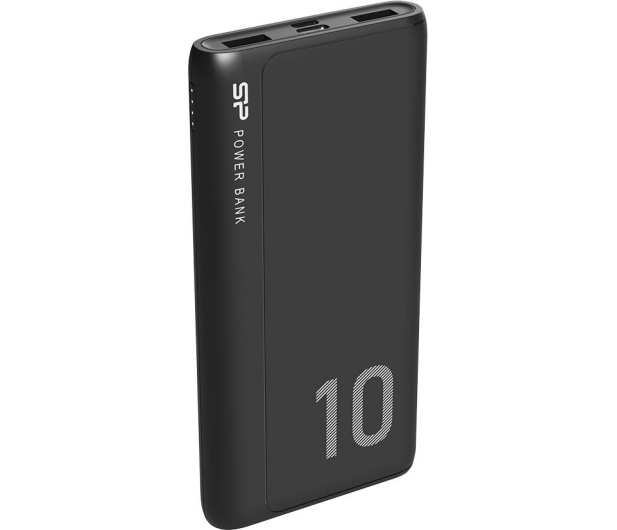 SILICON POWER GP15 USB-C 10,000 mAh Czarny SP10KMAPBKGP150K - 1096955 - zdjęcie 2